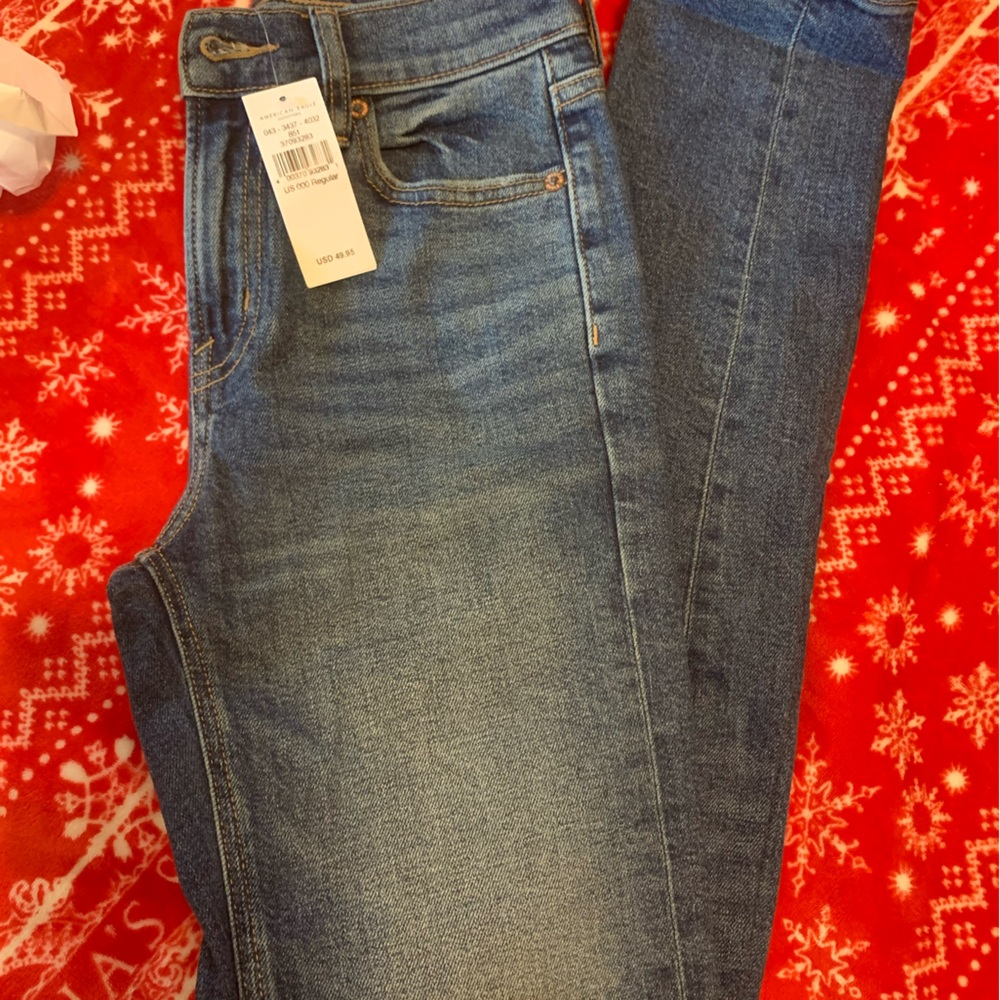 american eagle jeans w/no holes
